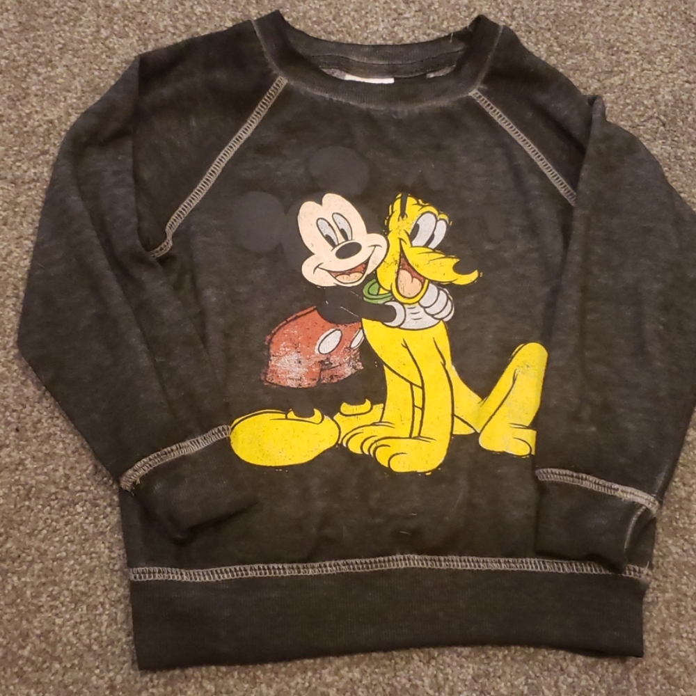 Mickey & Pluto 3T vintage sweatshirt